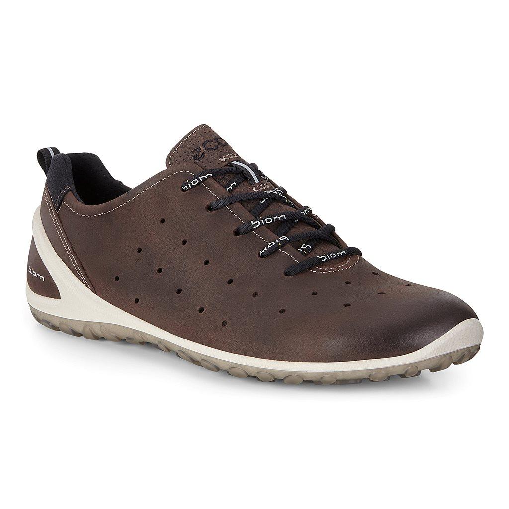 Ecco Biom Lite Mens Sneakers Brown Sales - India FND-941362